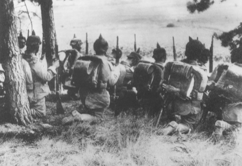 2. august 1914. Tyske tropper besætter Luxemburg. Ultimatum til Belgien