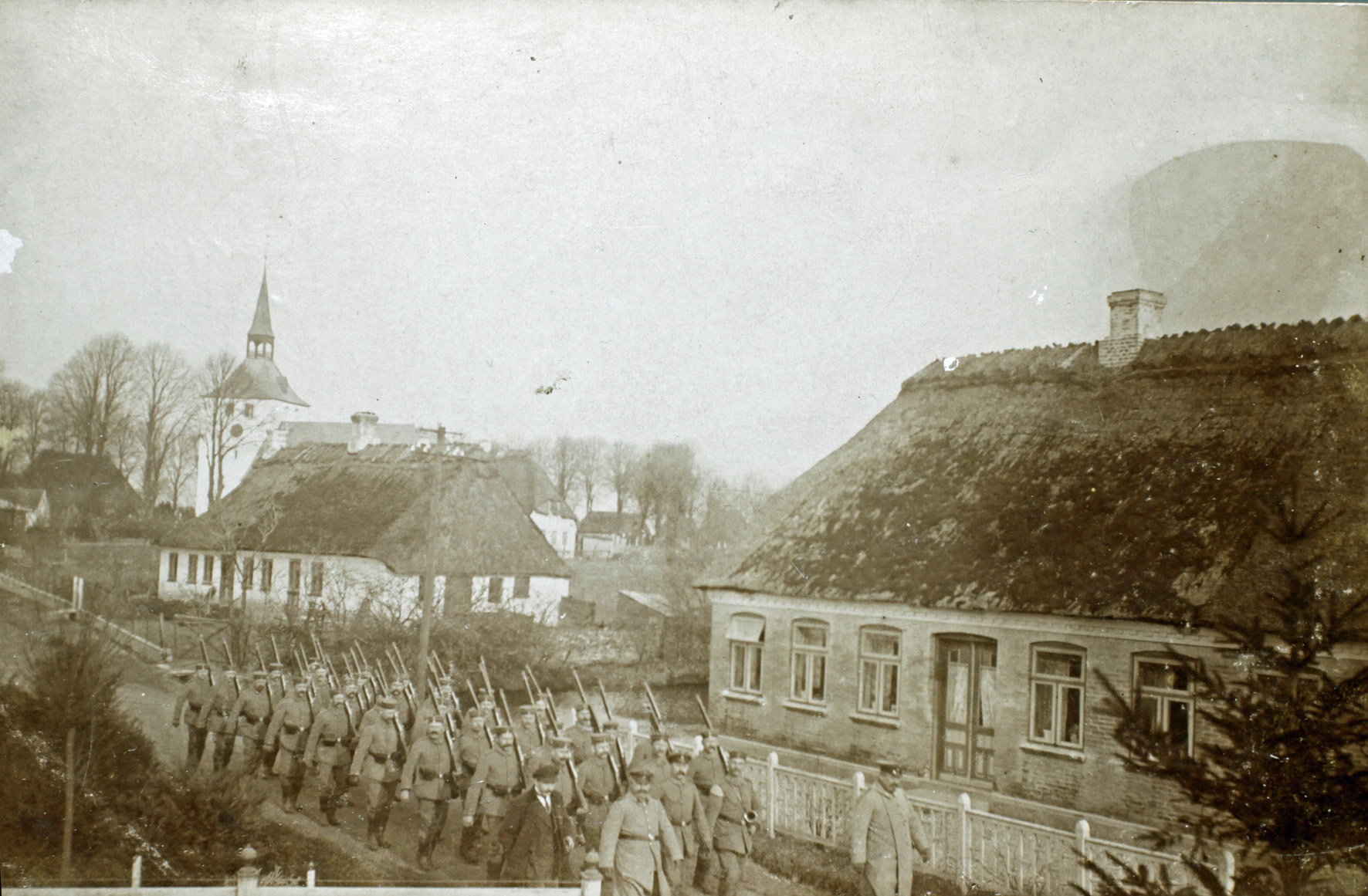 28. november 1914. Session for landstormen og privat indkvartering