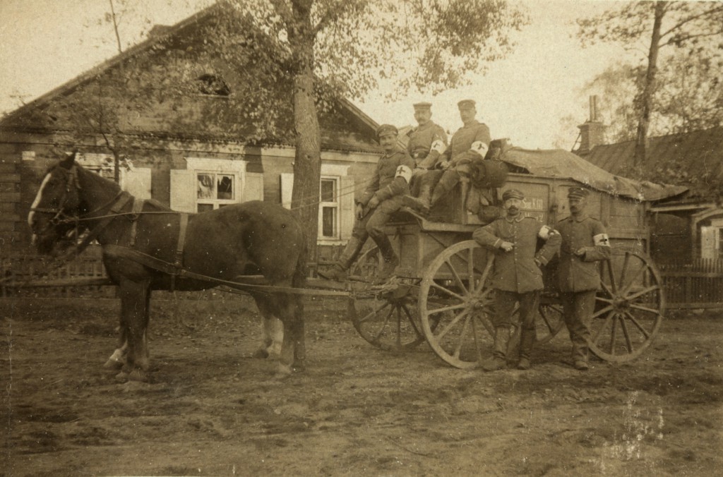 Ambulance ved Novoalexandrovsk i 1915