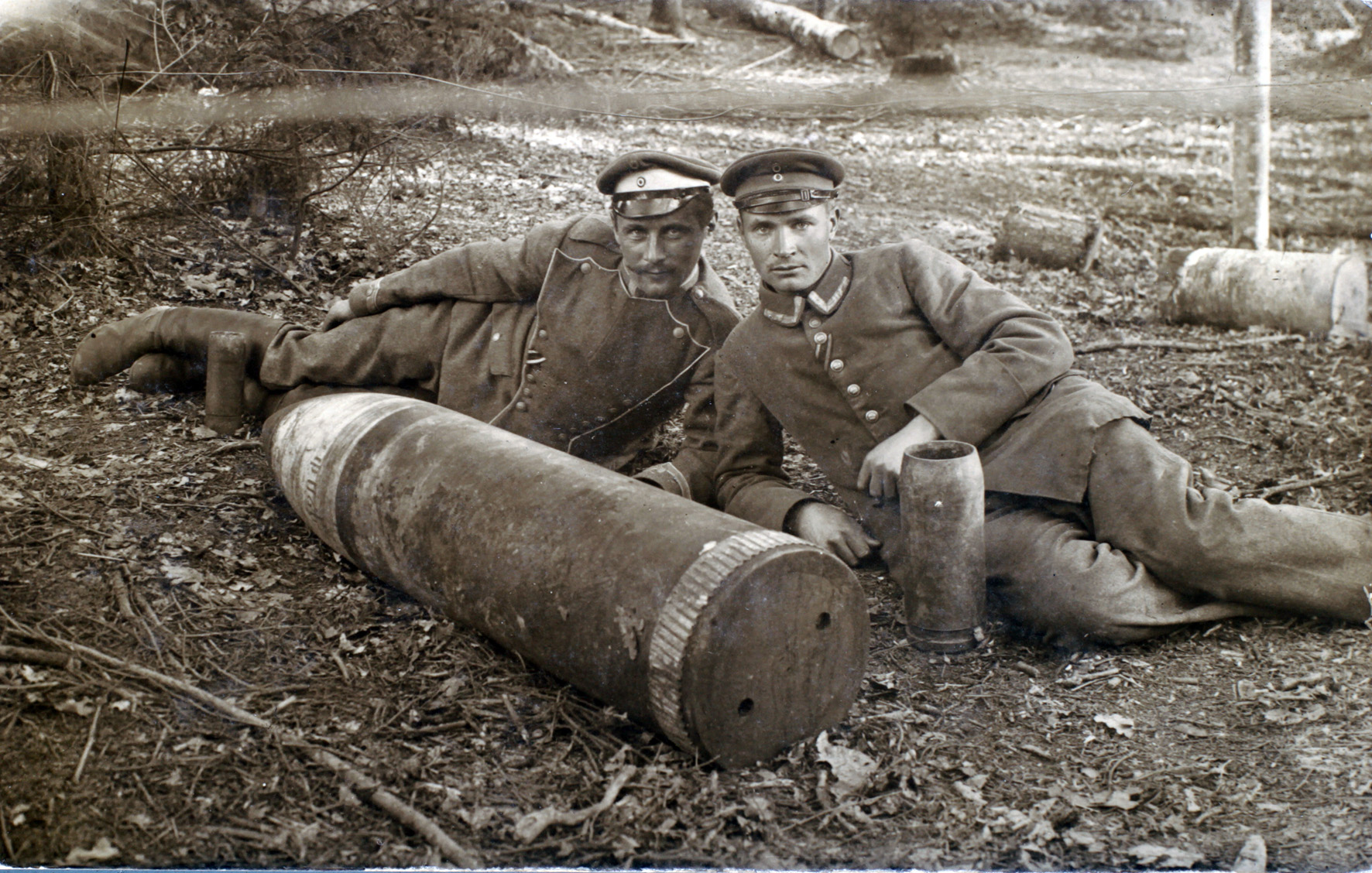 8. oktober 1917. I en bunker i Flandern: “Ved fuldtræffere bliver folkene vanvittige”