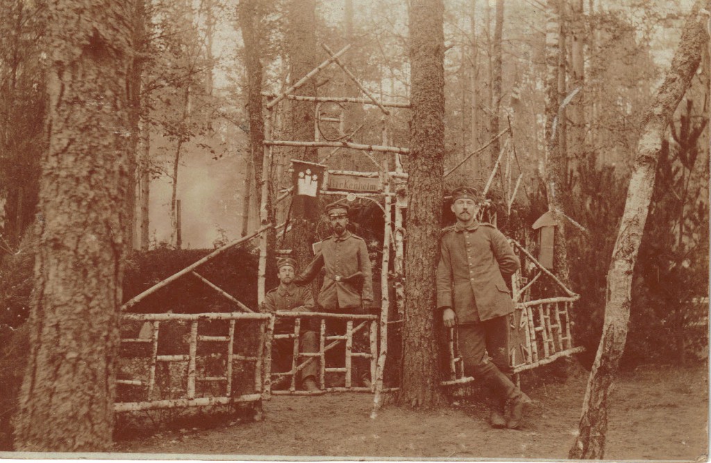 1915-05-24 LIR84 Otto Theodor Wagner - Foto af Birkenheim i polsk skov