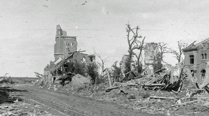 4. marts 1916. Armeringssoldat ved Guignicourt og Berry-au-Bac