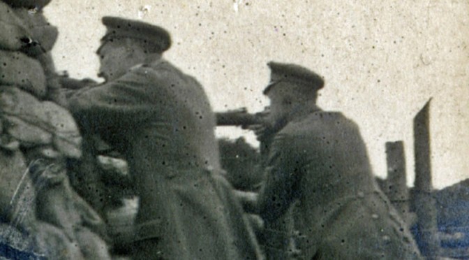 6. marts 1916. K. Tastesen fanget i ingenmandsland under granatild