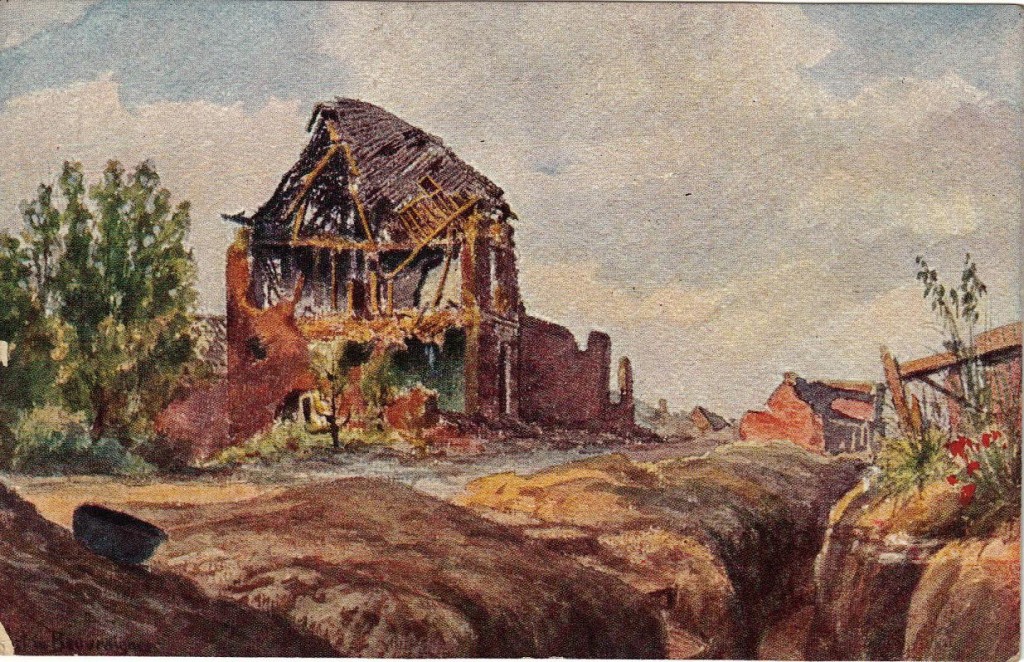 1916-06-28 LIR84 Otto Theodor Wagner - Karten von Bruder Willy von der Westfront 1916 II