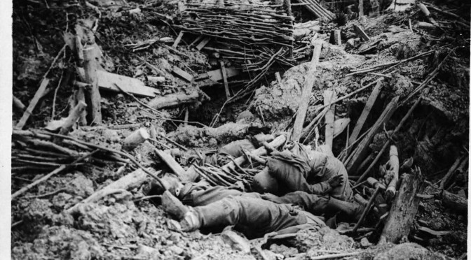8. oktober 1916. Ved Somme: “Lad kun være, for jeg er færdig!”