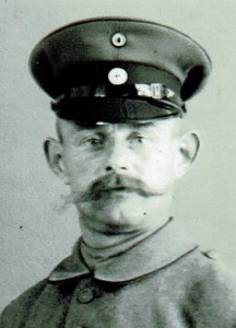 Christian Nicolaus Vosgerau (1875-1962), fotograferet ca. 1914-1917. Original i privateje.