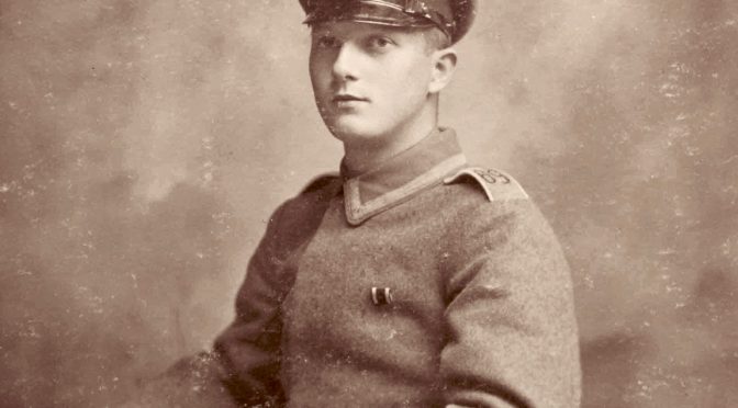 16. november 1918. Matthias Møller endelig hjemme