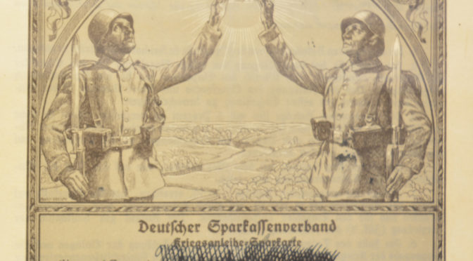3. juli 1917. “Hvorledes tyske Soldater tegner Krigslaan”