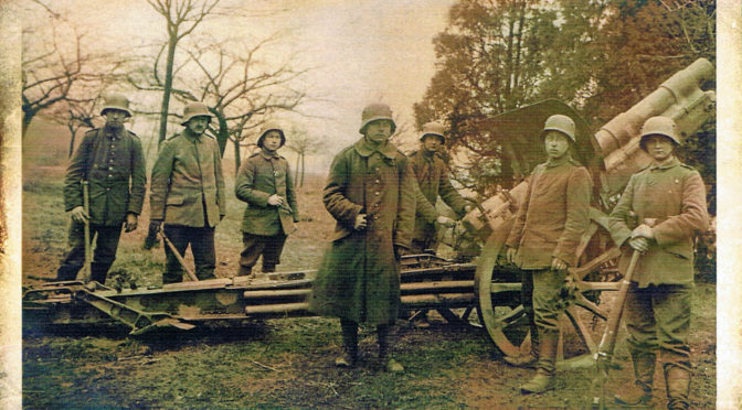 2. marts 1918: Den vanskelige afsked – Frederik Tychsen og hans batteri rejser fra Liége.
