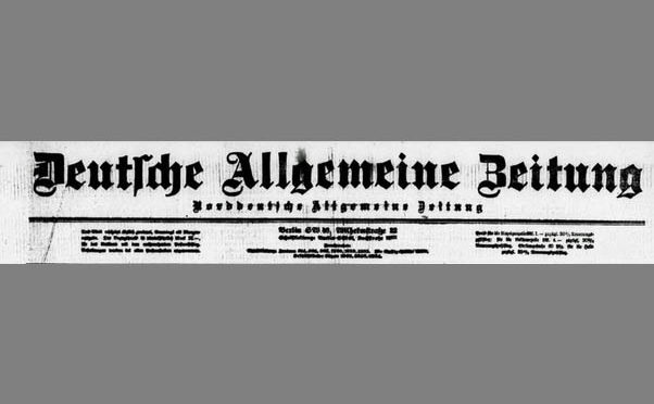 7. januar 1919. Den tyske rigsregering vil på en ærlig og loyal måde vil gennemføre den fri selvbestemmelsesrets princip i Nordslesvig