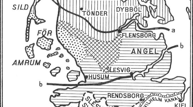 19. marts 1919. Fredskommissionens indstilling for afstemning i tre zoner i Slesvig