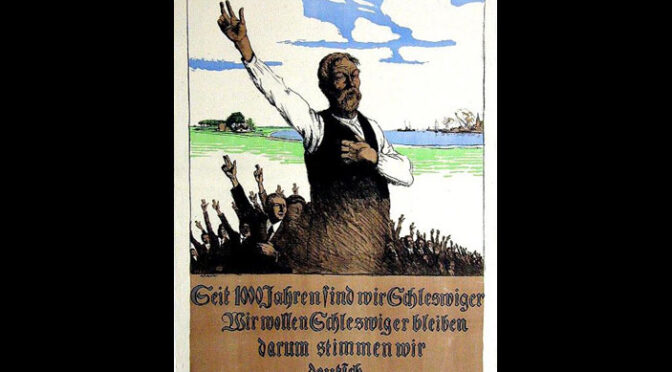 20. august 1919. Opråb fra Det Tyske Udvalg: Deltag i Afstemningen!
