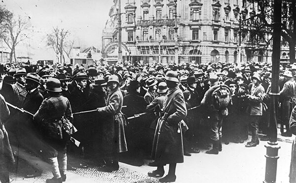 13. marts 1920. Johannes Christensen: Telefonerede fra Nieböll om revolutionen