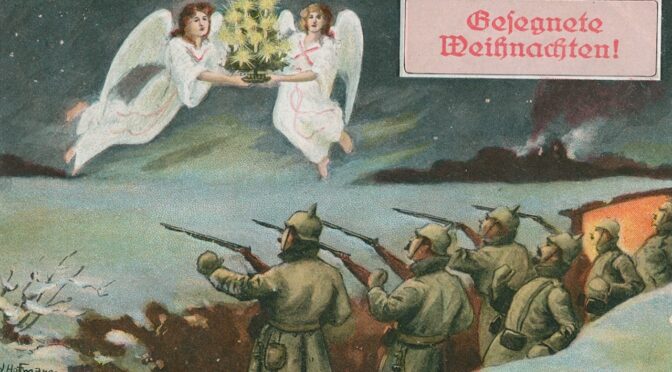 3. december 2020. Julekort fra Første Verdenskrig