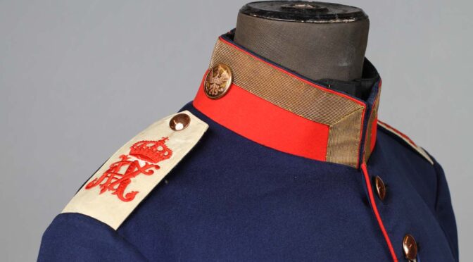 Fra Museum Sønderjyllands samlinger: Uniformsjakke for en Sergeant/Vize-Feldwebel ved Füsilier-Regiment Nr. 86