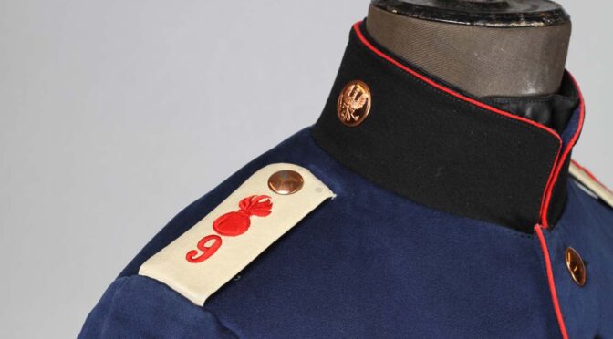 Fra Museum Sønderjyllands samlinger: Uniformsjakke for Gefreiter ved Feldartillerie-Regiment Nr. 9