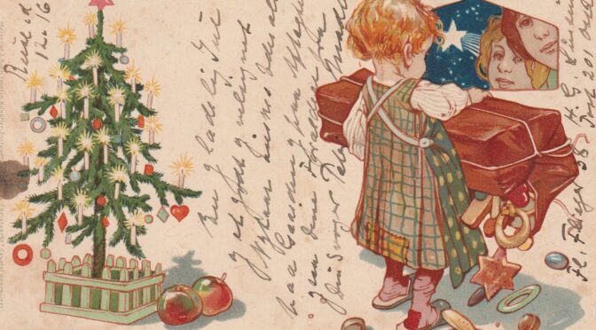 17. december 2025. Julekalender – Julekort 1916