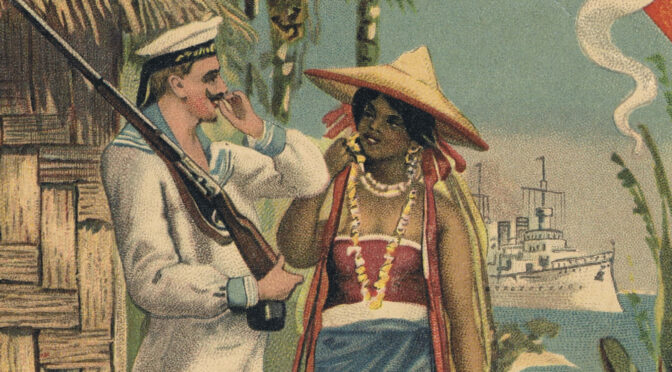 Strikkecafé med foredrag i Tønder 27. januar kl. 14:00 – Sønderjysk møde i Stillehavet